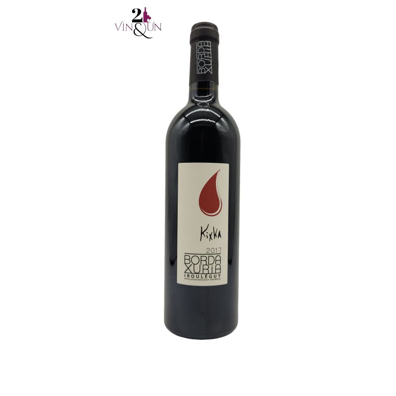 Red Wine - Organic Wine - 2017 - Irouleguy - Cuvée Kixka - Bordaxuria - 75 cl bottle