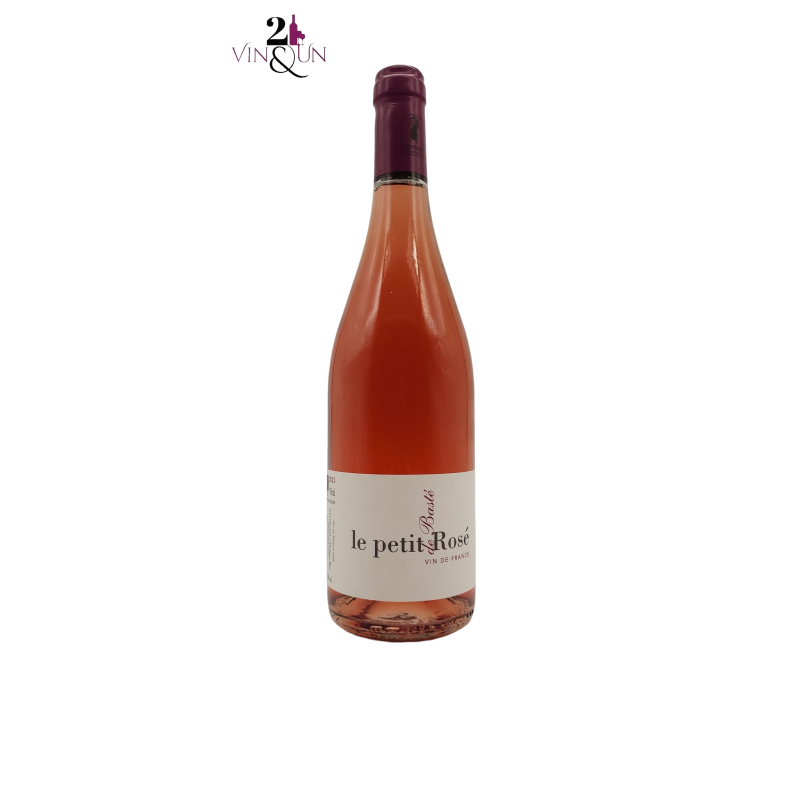 Rosé wine - Organic wine - 2021 - Vin de France - Le Petit rosé de Basté - Clos Basté - 75 cl bottle