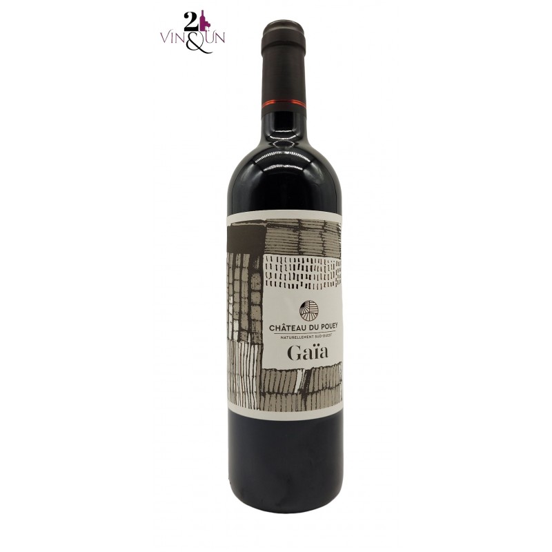 Vin Rouge - 2019 - Madiran - Gaïa - Château du Pouey - Bouteille de 75 cl