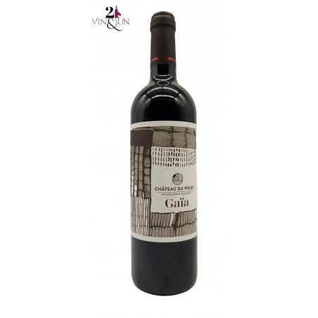 Vin Rouge - 2019 - Madiran - Gaïa - Château du Pouey - Bouteille de 75 cl