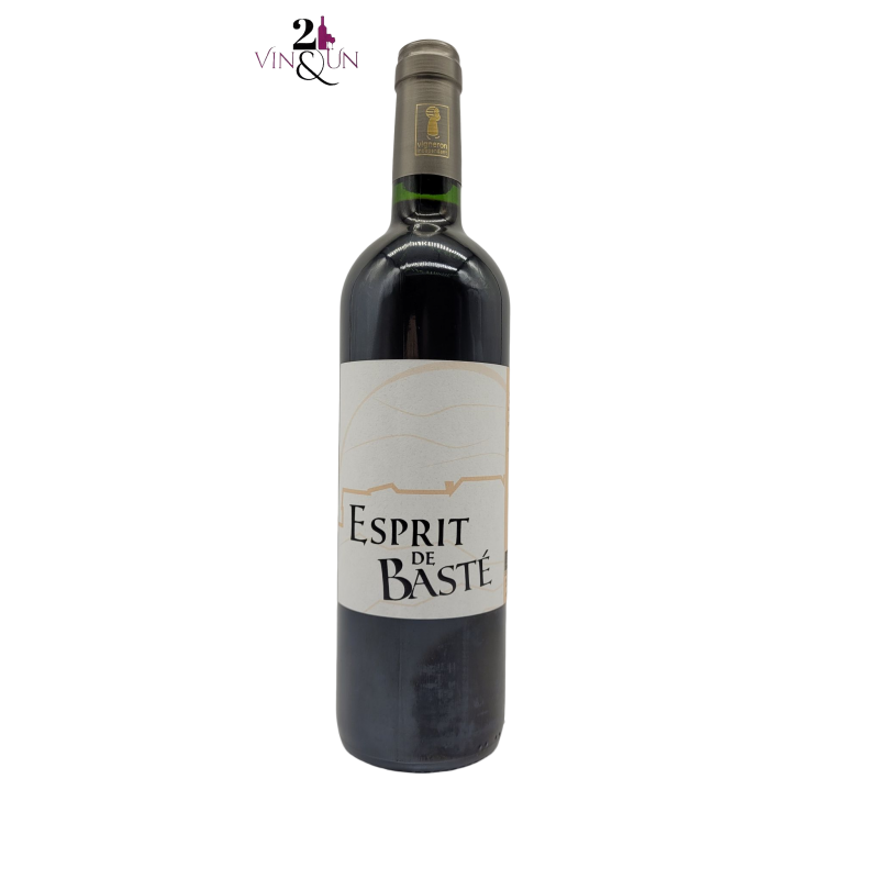 Red Wine - Organic Wine - 2019 - Madiran - Esprit de Basté - Clos Basté - 75 cl bottle