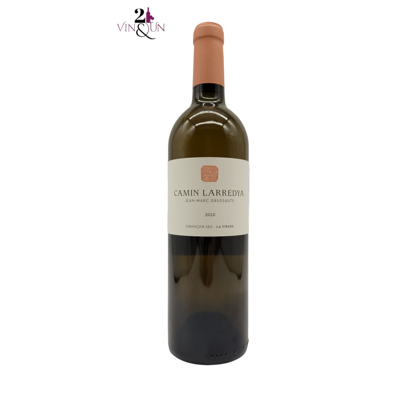 Dry White Wine - Organic Wine - 2020 - Jurançon - La Virada - Camin Larredya - 75 cl bottle