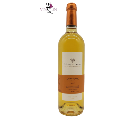 Sweet White Wine - Organic wine - 2018 - Jurançon - Suprême de Thou - Clos Thou - 75 cl bottle