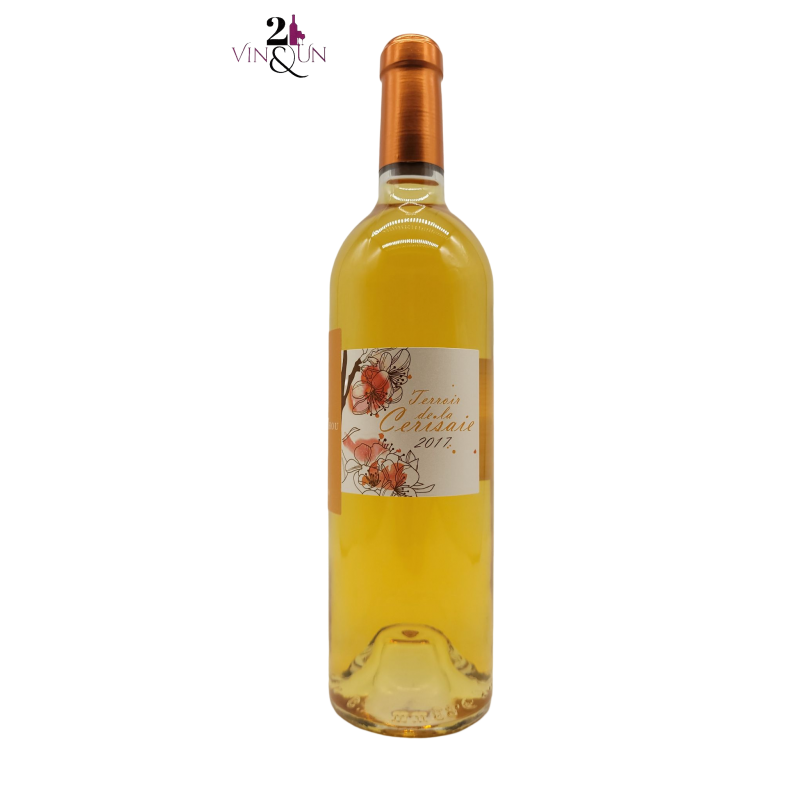 Sweet White Wine - Organic wine - 2017 - Jurançon - Terroir of La Cerisaie Vendange Tardive - Clos Thou - 75 cl bottle