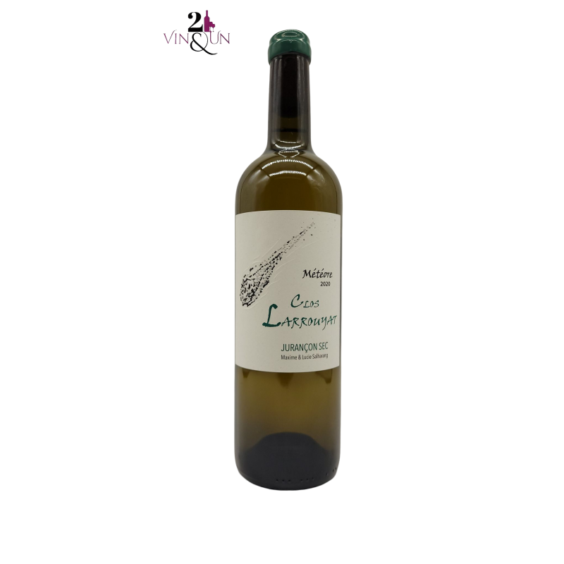 Dry White Wine - Organic Wine - 2020 - Jurançon - Météore - Clos Larrouyat - 75 cl bottle