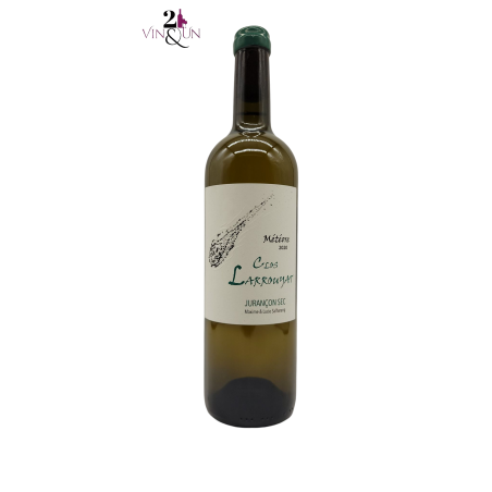 Dry White Wine - Organic Wine - 2020 - Jurançon - Météore - Clos Larrouyat - 75 cl bottle