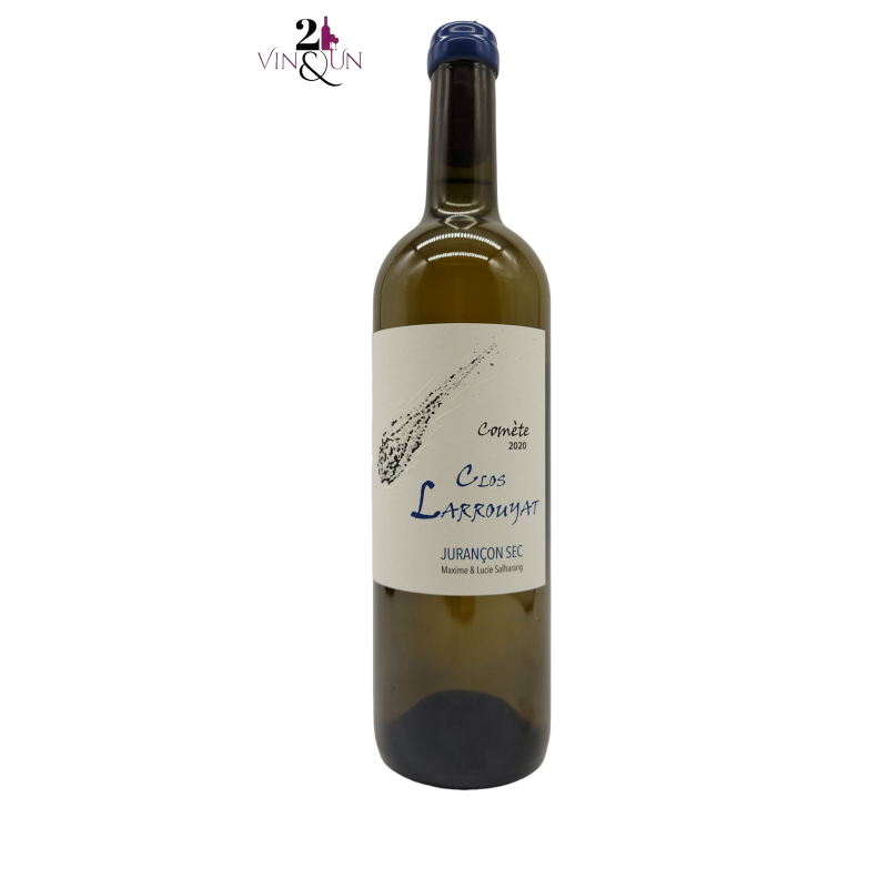 Dry White Wine - Organic Wine - 2020 - Jurançon - Comète - Clos Larrouyat - 75 cl bottle