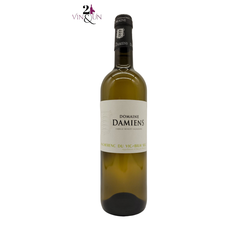 Dry White Wine - Organic Wine - 2021 - Pacherenc du Vic Bilh - Pacherenc du Vic Bilh Sec - Domaine Damiens - 75 cl bottle