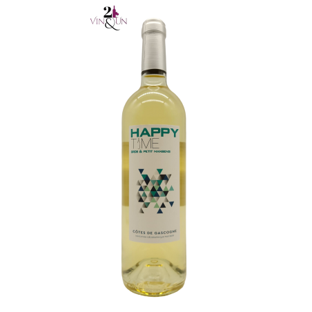 Sweet White Wine - 2021 - Côtes de Gascognes - Happy Time - Château du Pouey - 75 cl bottle