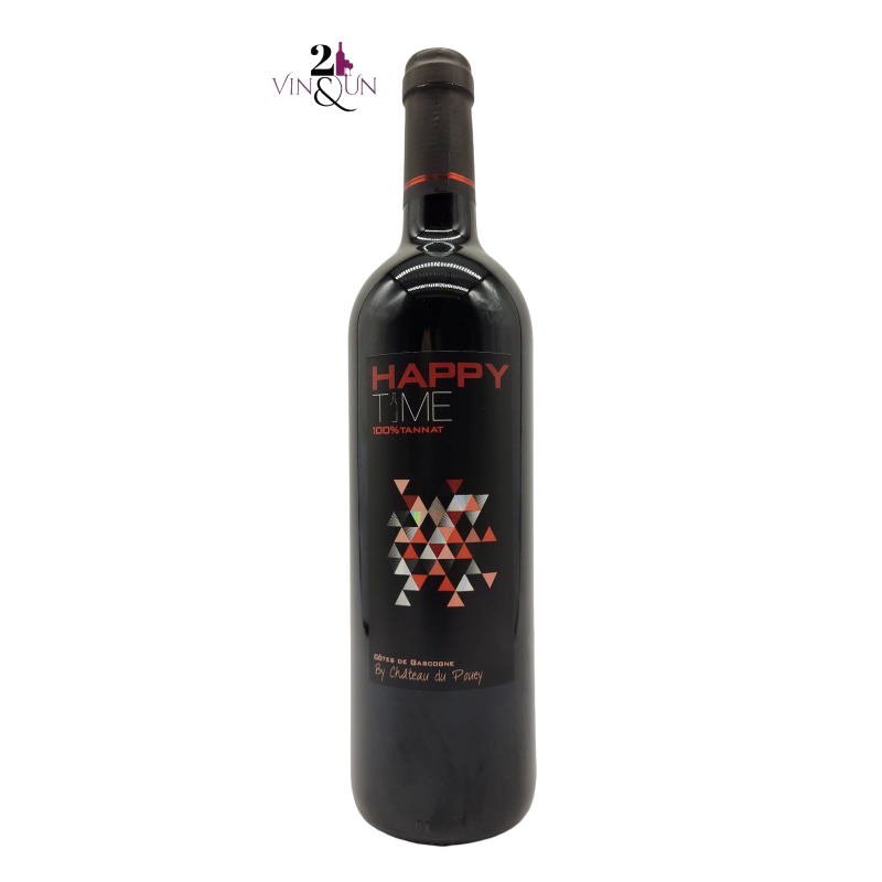 Red Wine - 2020 - Côtes de Gascognes - Happy Time - Château du Pouey - 75 cl bottle