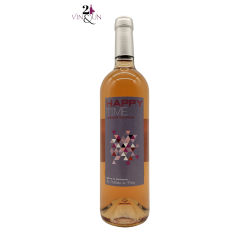 Vin Rosé - 2021 - Côtes de Gascognes - Happy Time - Château du Pouey - Bouteille de 75 cl