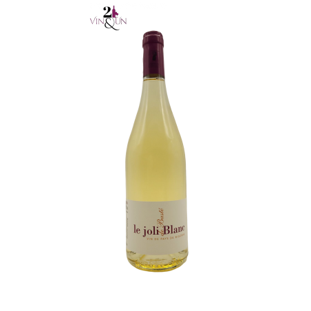 Dry White Wine - 2021 - Organic Wine - IGP Bigorre - Le joli Blanc de Basté - Clos Basté - 75 cl bottle