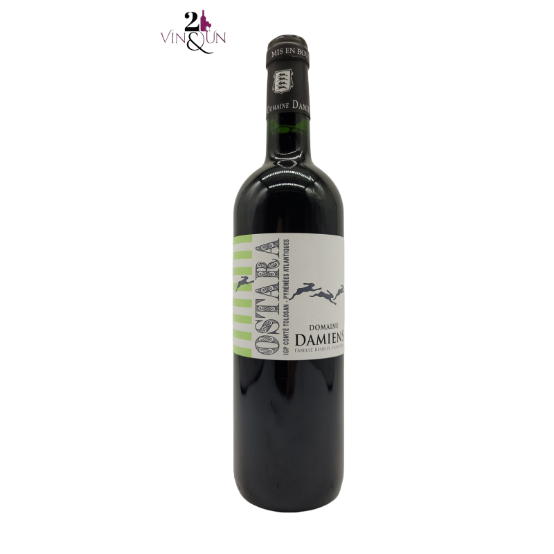 Red Wine - Organic Wine 2020 - IGP Comte Tolosan Pyrénées Atlantiques - Ostara Rouge - Domaine Damiens - 75 cl bottle