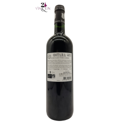 Red Wine - Organic Wine 2020 - IGP Comte Tolosan Pyrénées Atlantiques - Ostara Rouge - Domaine Damiens - 75 cl bottle