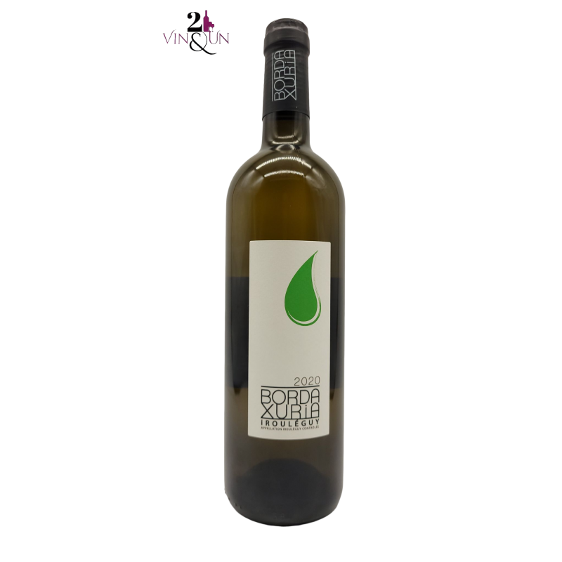 Dry White Wine - Organic Wine - 2020 - Irouleguy - White Irouleguy - Bordaxuria - 75 cl bottle