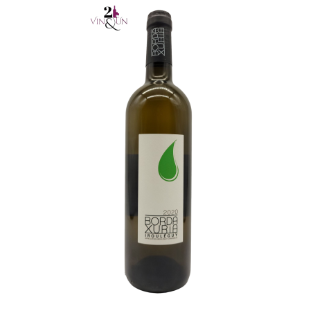 Dry White Wine - Organic Wine - 2020 - Irouleguy - White Irouleguy - Bordaxuria - 75 cl bottle