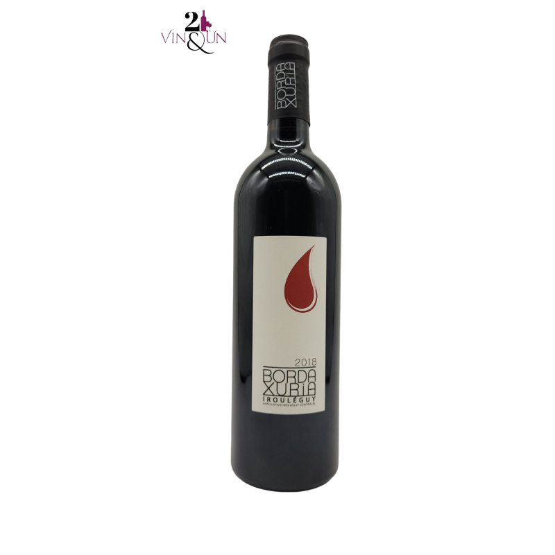 Red Wine - Organic Wine - 2018 - Irouleguy - Red Irouleguy - Bordaxuria - 75 cl bottle